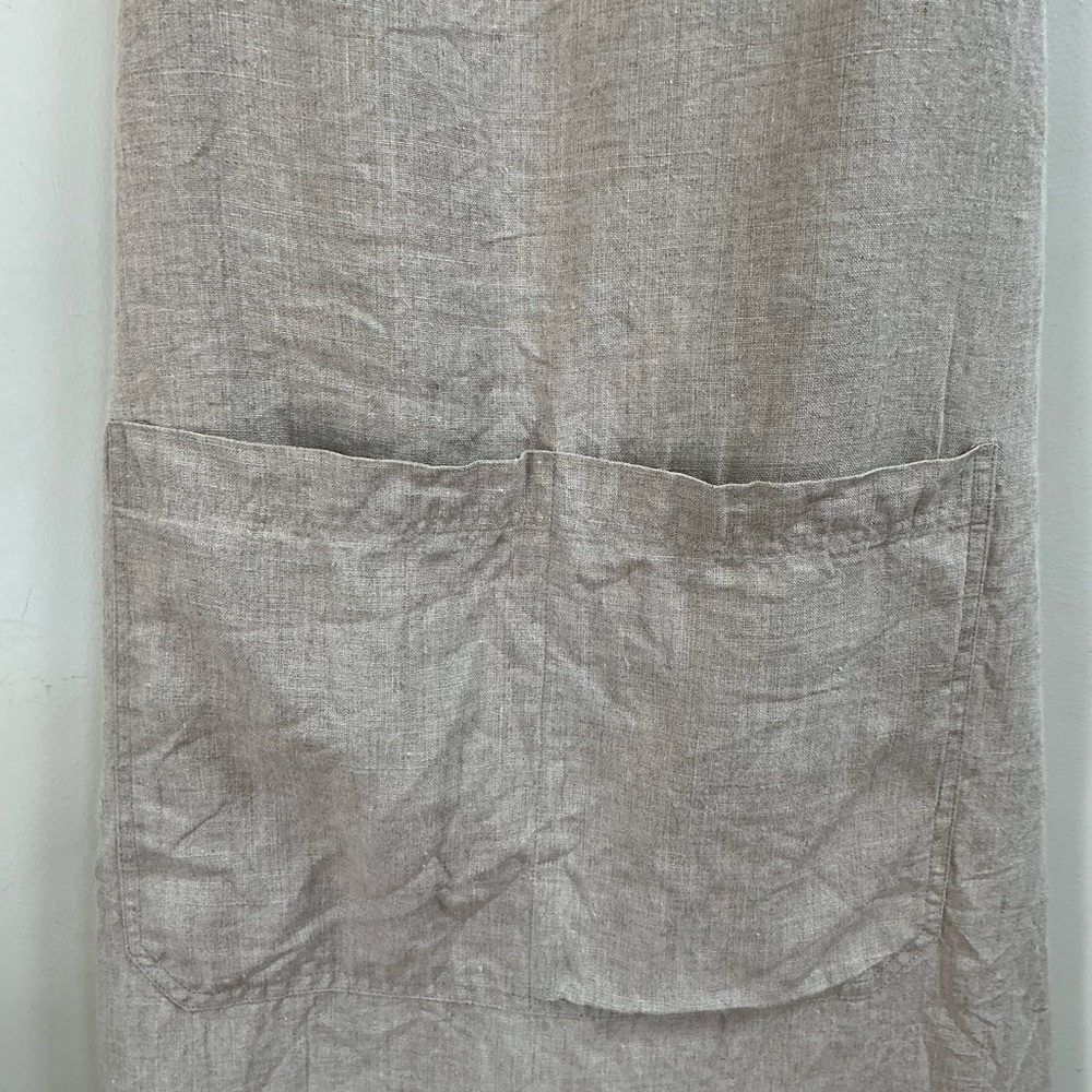 Solino Home 100% Linen Apron - Picture 3 of 6
